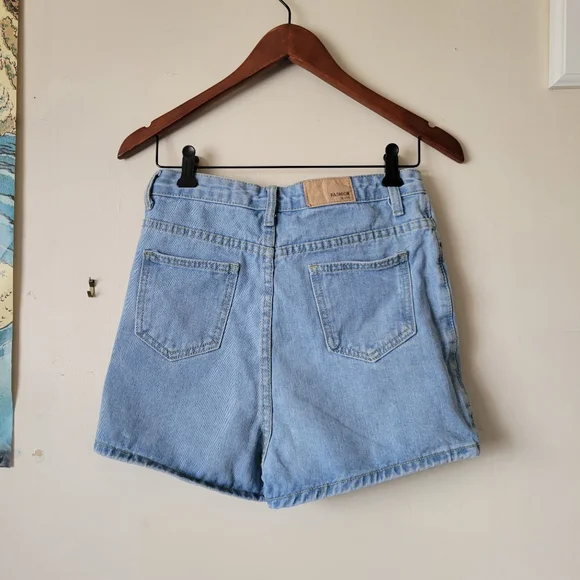 Denim Button Front Skort - Picture 2 of 2